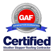 GAF certified contractor badge